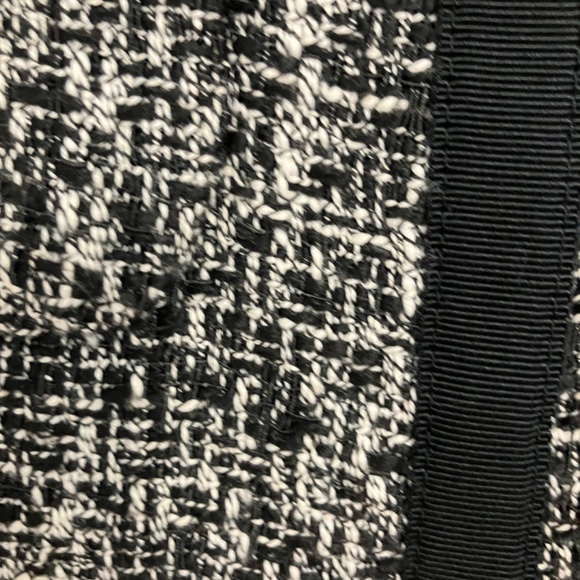 J.Crew, size 4, black and white tweed blazer jacket - Picture 3 of 6